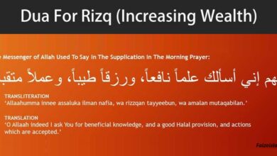 Wazifa & Dua for Wealth -Rizq